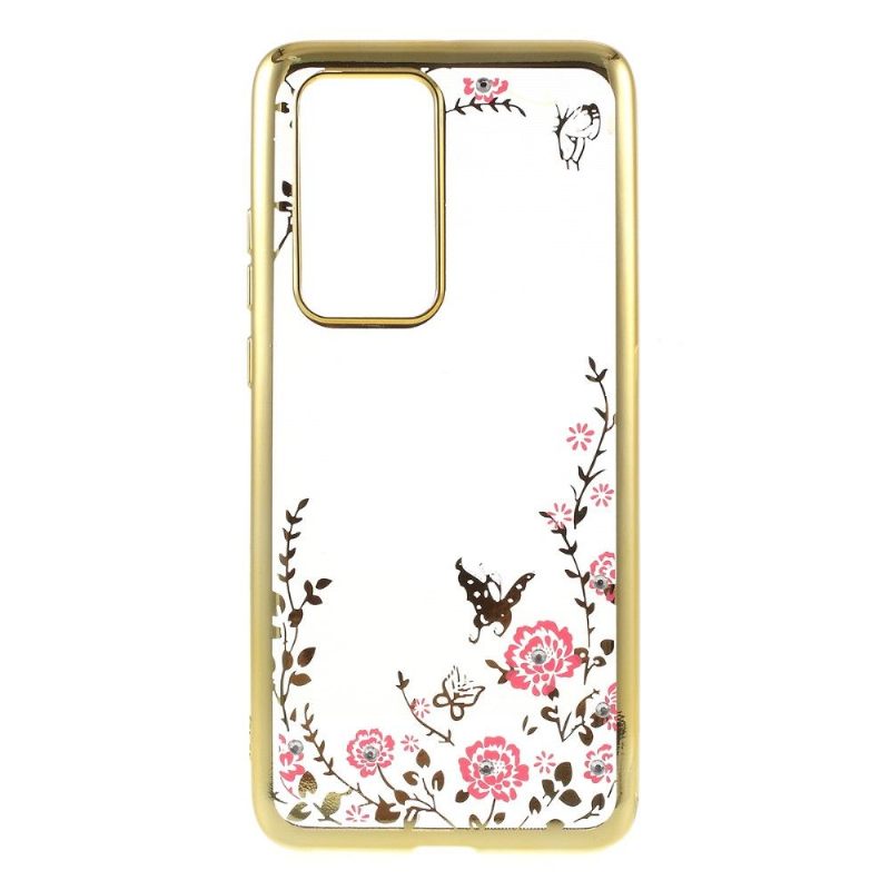 Hoesje voor Huawei P40 Pro Bloemen Lente Transparant