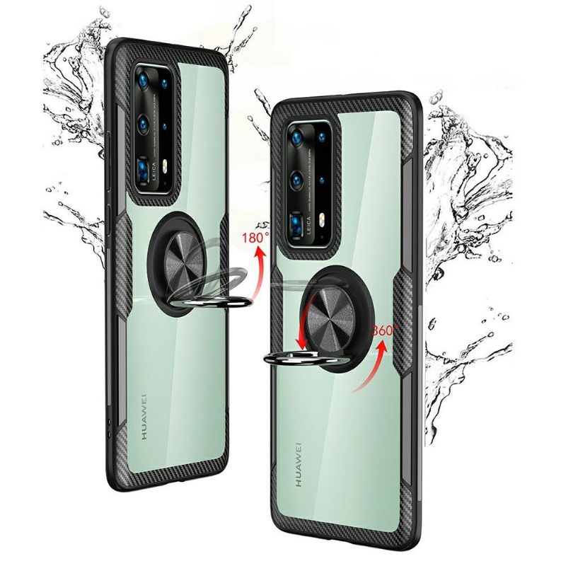 Hoesje voor Huawei P40 Pro Transparante Vinger