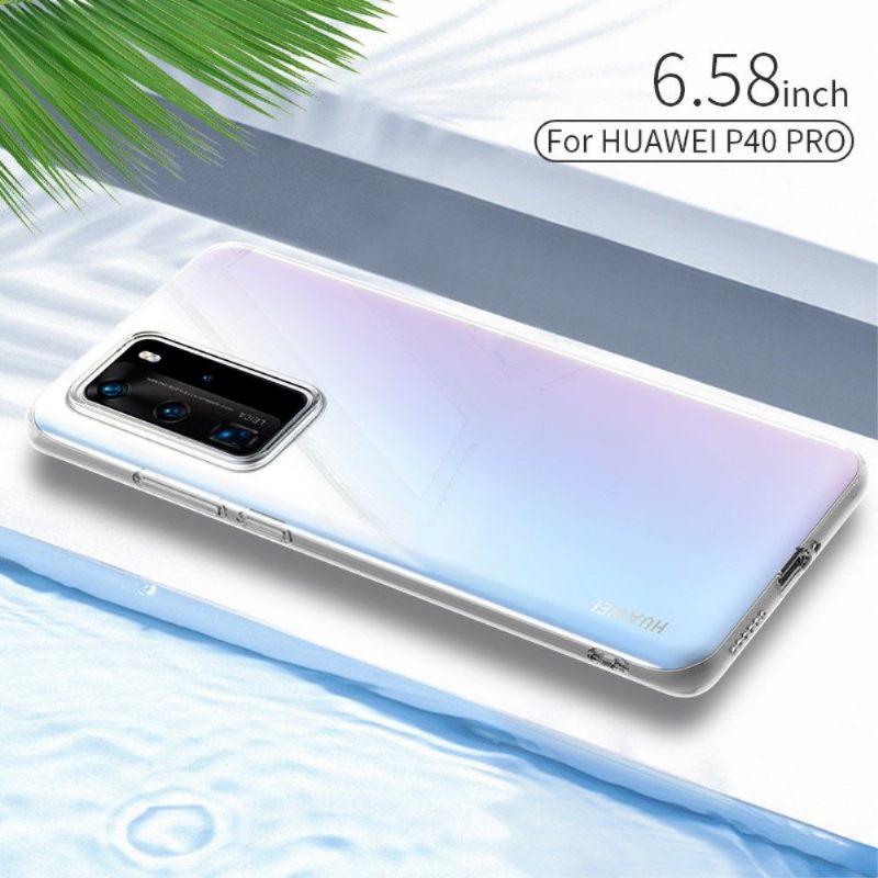 Hoesje voor Huawei P40 Pro X-niveau Transparant