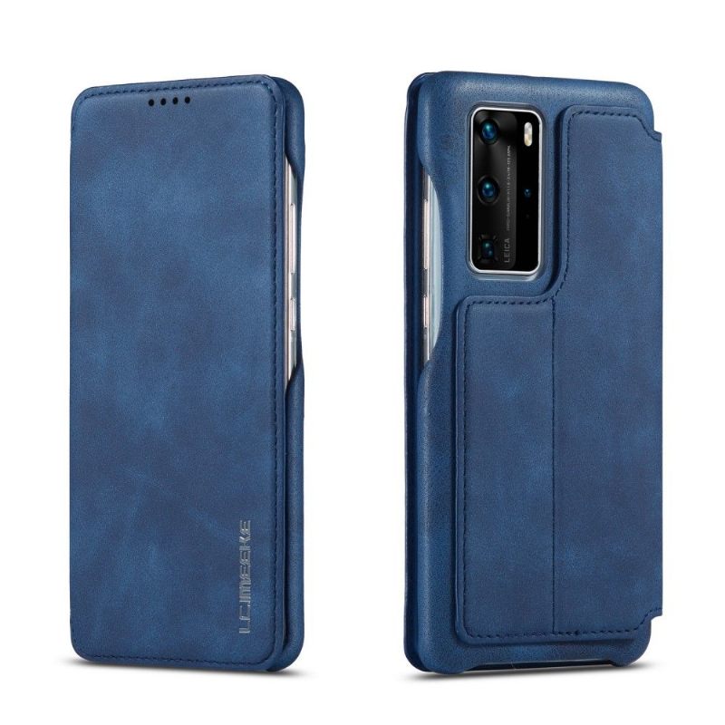 Leren Hoesje voor Huawei P40 Pro Folio-hoesje Kunstleer
