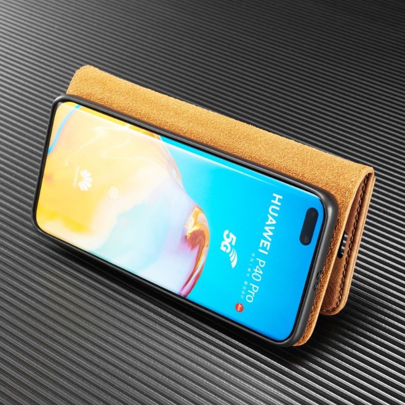 Telefoonhoesje Leren Hoesje voor Huawei P40 Pro Bescherming Met Afneembare Schaal