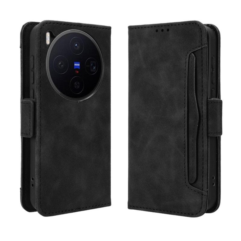 Leren Hoesje Vivo X300 Meerdere Pasjes Bescherming Hoesje