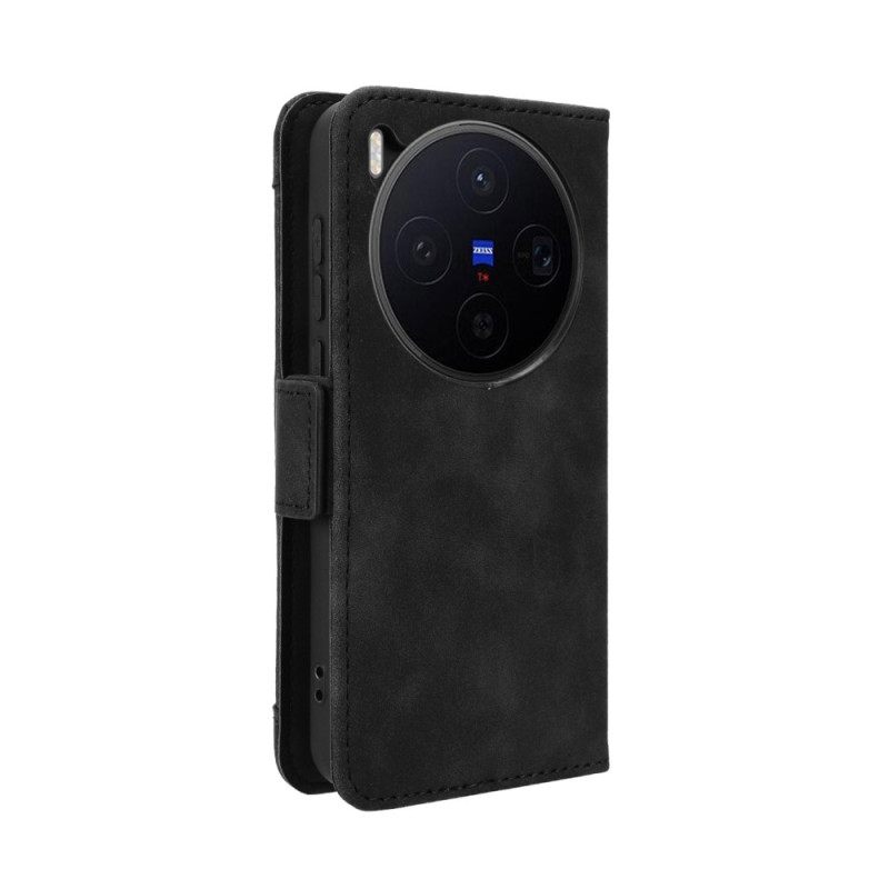 Leren Hoesje Vivo X300 Meerdere Pasjes Bescherming Hoesje