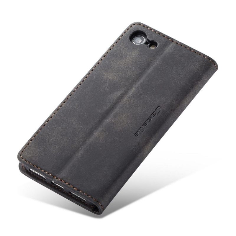 Flip Case voor iPhone 7 / 8 / SE (2020) Mat Imitatieleer Golia's