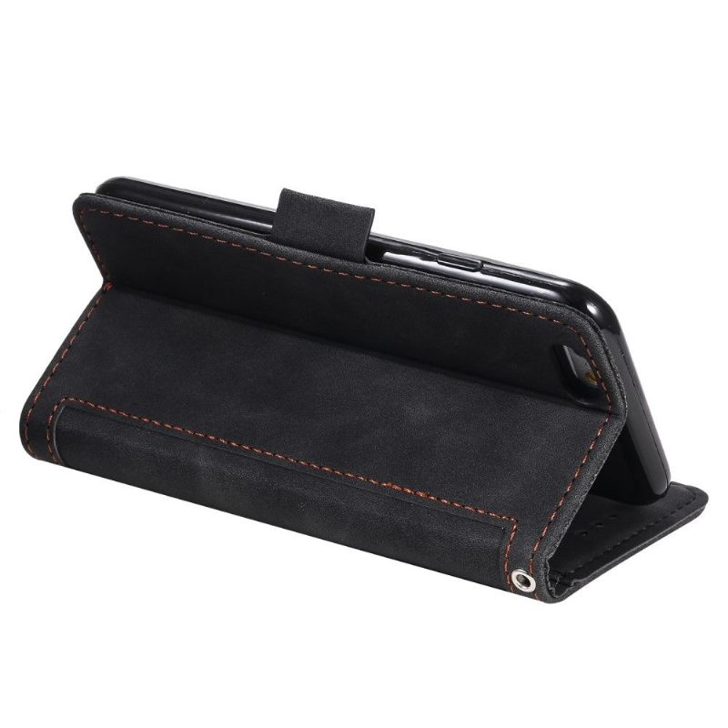 Folio-hoesje voor iPhone 7 / 8 / SE (2020) Portemonnee Vintage Zak