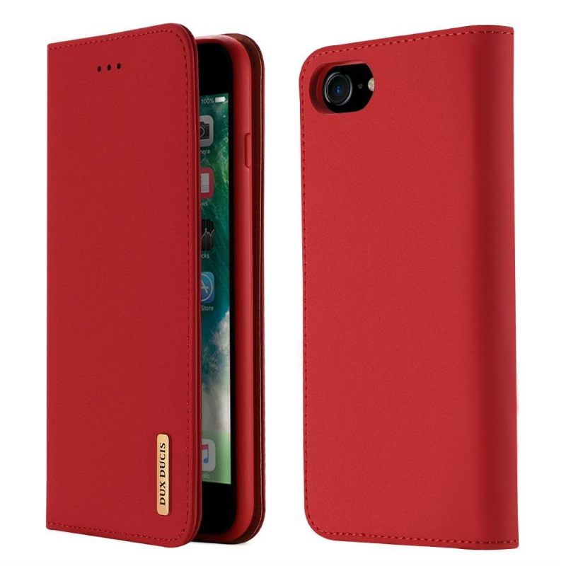 Folio-hoesje voor iPhone 7 / 8 / SE (2020) Wens Dux Ducis Premium