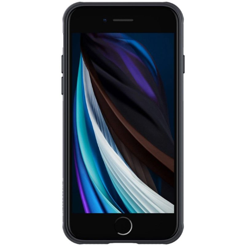 Hoesje voor iPhone 7 / 8 / SE (2020) Camshield Met Achterste Lensdop