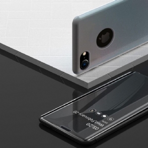 Hoesje voor iPhone 7 / 8 / SE (2020) Folio-hoesje Spiegeleffect