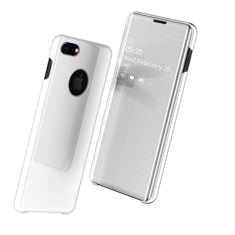 Hoesje voor iPhone 7 / 8 / SE (2020) Folio-hoesje Spiegeleffect