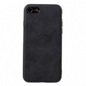 Hoesje voor iPhone 7 / 8 / SE (2020) Magnetisch Kunstleer