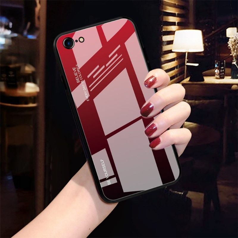 Telefoonhoesje voor iPhone 7 / 8 / SE (2020) Kleurverloop