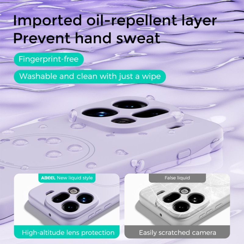 Case Hoesje Oppo Find X9 Pro 5g Telefoonhoesje Magsafe Vloeibare Siliconen Abeel