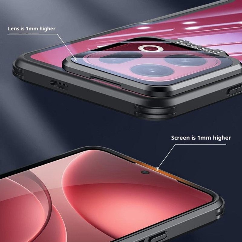 Case Hoesje Oppo Find X9 Pro 5g Telefoonhoesje Transparant Met Standaard En Camerabescherming