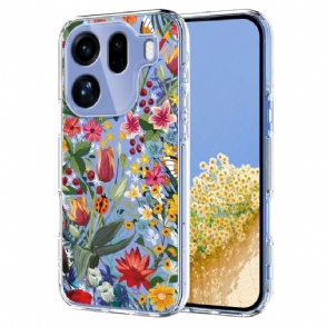 Cover Hoesje Oppo Find X9 Pro 5g Telefoonhoesje Vlinders En Bloemen