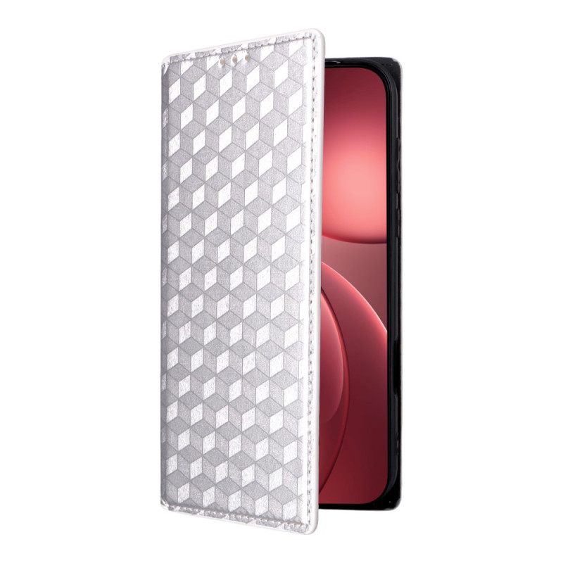 Folio-hoesje Oppo Find X9 Pro 5g Diamantpatroon Bescherming Hoesje
