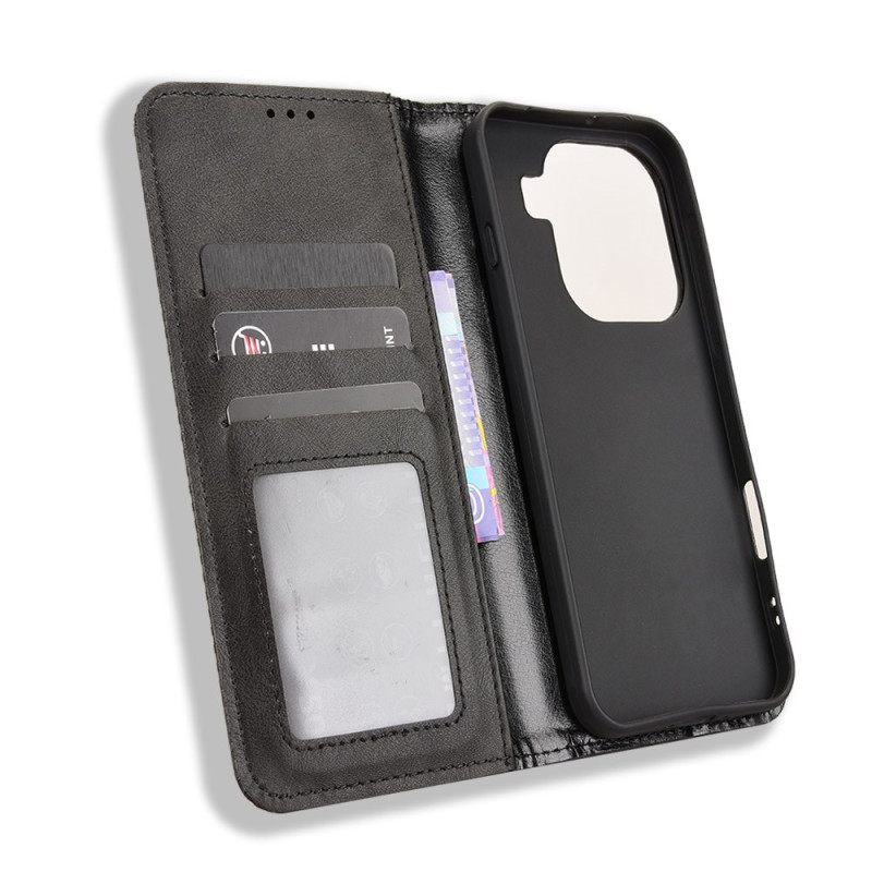 Folio-hoesje Oppo Find X9 Pro 5g Vintage Rand