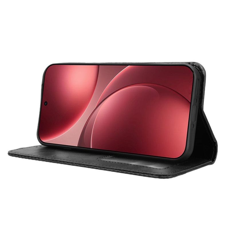 Folio-hoesje Oppo Find X9 Pro 5g Vintage Rand