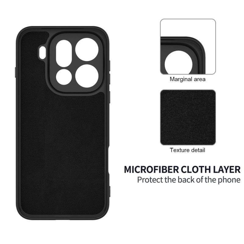 Hoesje Oppo Find X9 Pro 5g Bandje Van Vloeibaar Siliconen Bescherming Hoesje