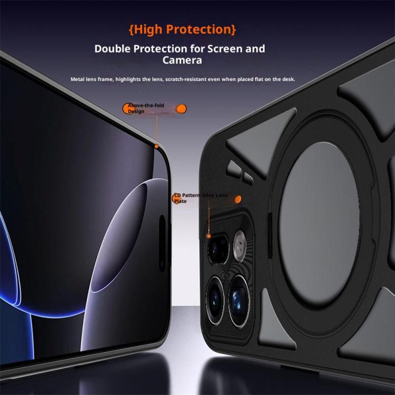 Hoesje Oppo Find X9 Pro 5g Draaibare Magnetische Standaard En Warmteafvoer Bescherming Hoesje