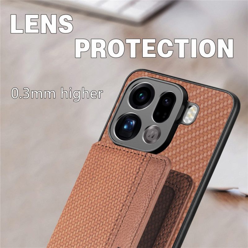 Hoesje Oppo Find X9 Pro 5g Kaarthouder En Rfid-bescherming