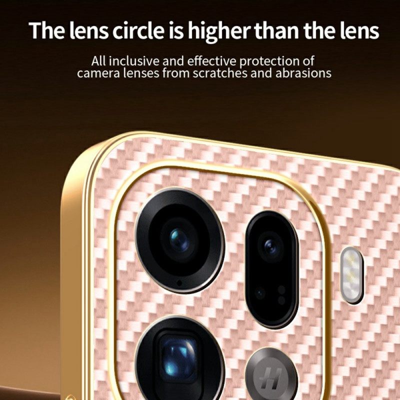 Hoesje Oppo Find X9 Pro 5g Koolstofvezelstructuur