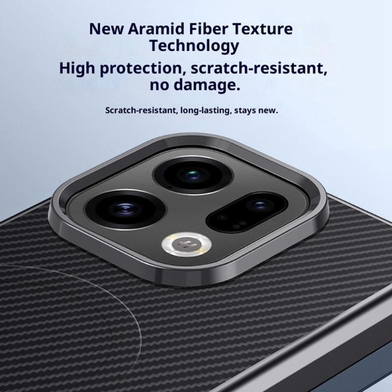 Hoesje Oppo Find X9 Pro 5g Magsafe Carbon Fiber