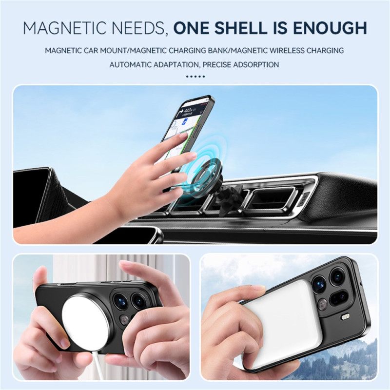 Hoesje Oppo Find X9 Pro 5g Magsafe Geïntegreerde Standaard Bescherming Hoesje