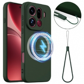 Hoesje Oppo Find X9 Pro 5g Magsafe Vloeibare Siliconen