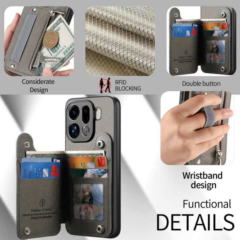 Hoesje Oppo Find X9 Pro 5g Rfid-portemonnee