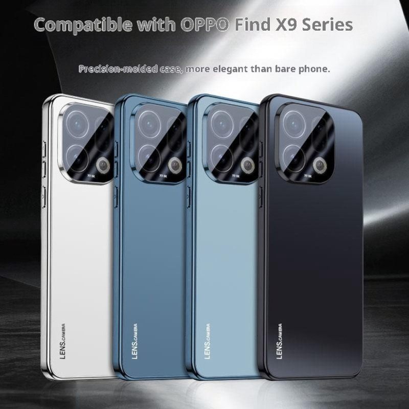 Hoesje Voor Oppo Find X9 Pro 5g Krasbestendig Elektrolytisch Frame