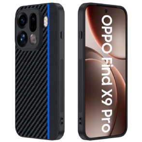 Hoesje Voor Oppo Find X9 Pro 5g Stevig Met Koolstofvezeltextuur