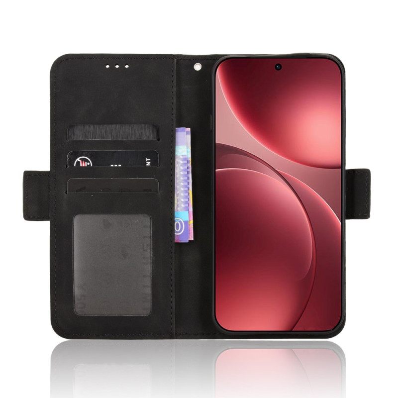 Leren Hoesje Voor Oppo Find X9 Pro 5g Meerdere Kaartsleuven