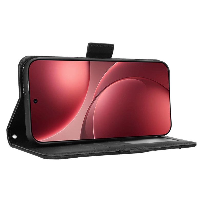 Leren Hoesje Voor Oppo Find X9 Pro 5g Meerdere Kaartsleuven