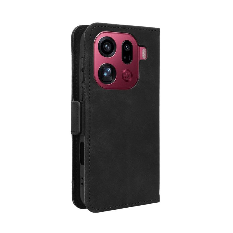 Leren Hoesje Voor Oppo Find X9 Pro 5g Meerdere Kaartsleuven