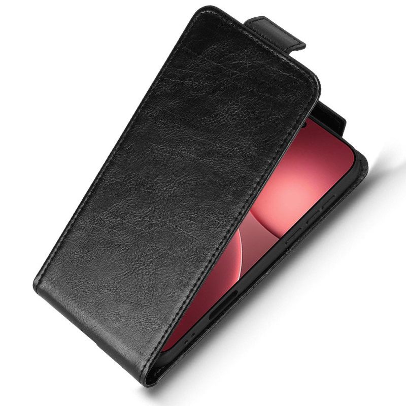 Leren Hoesje Voor Oppo Find X9 Pro 5g Verticale Klep