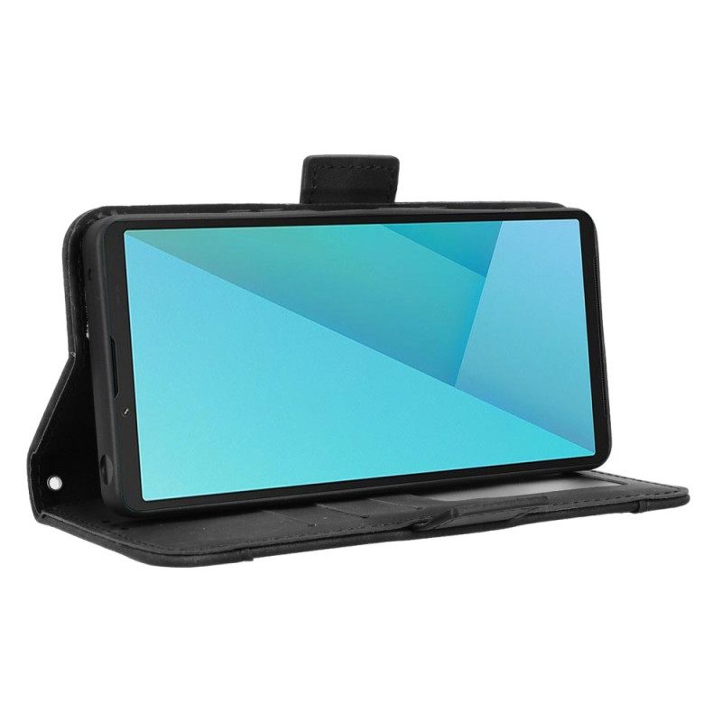 Bescherming Hoesje Sony Xperia 10 Vii Meerdere Kaartsleuven