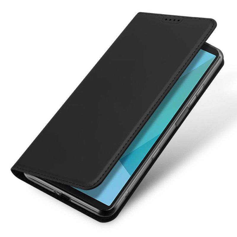 Folio-hoesje Sony Xperia 10 Vii Telefoonhoesje Skin Pro Series Dux Ducis