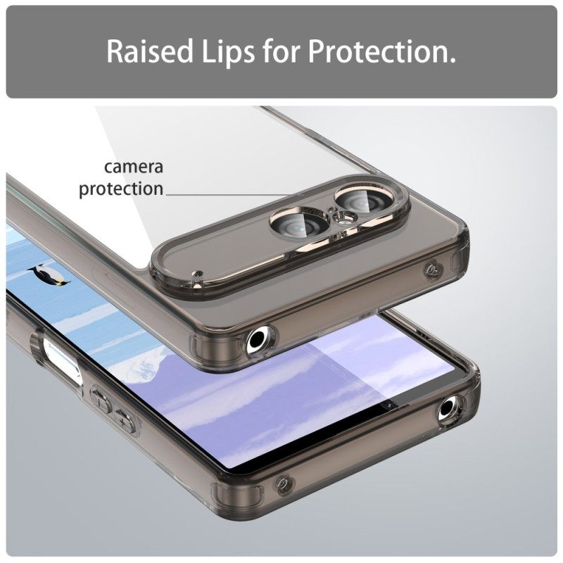 Hoesje Sony Xperia 10 Vii Transparant Siliconen