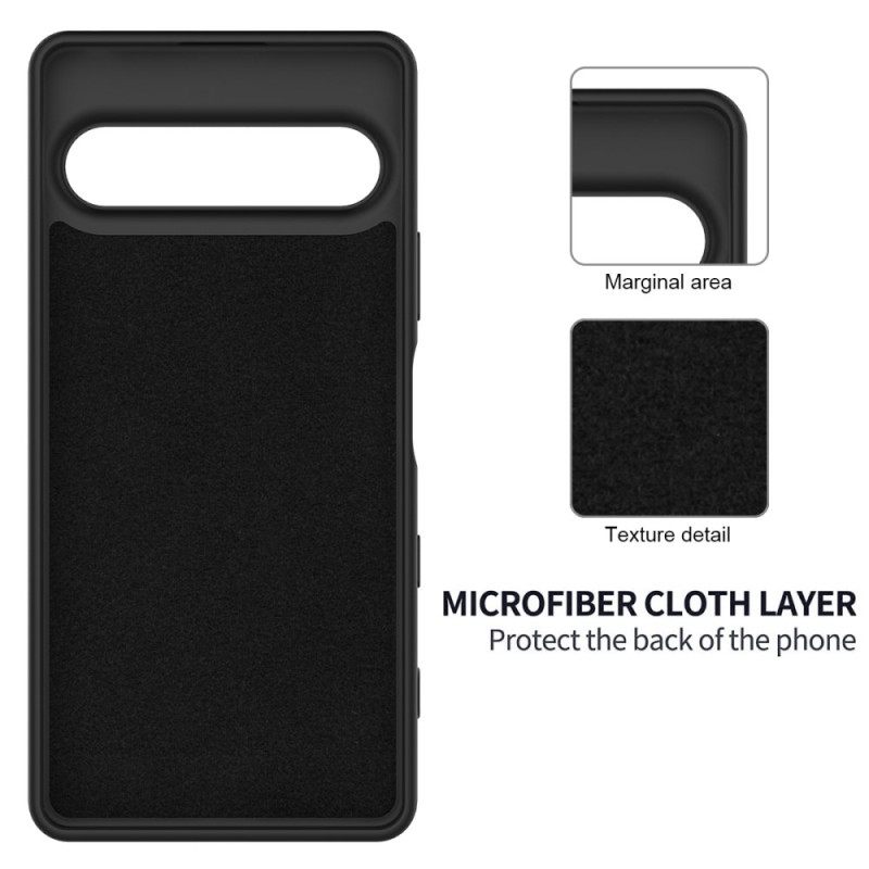 Hoesje Voor Sony Xperia 10 Vii Siliconen Met Bandje