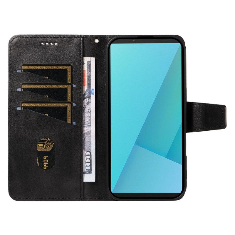 Leren Hoesje Sony Xperia 10 Vii Diamantpatroon