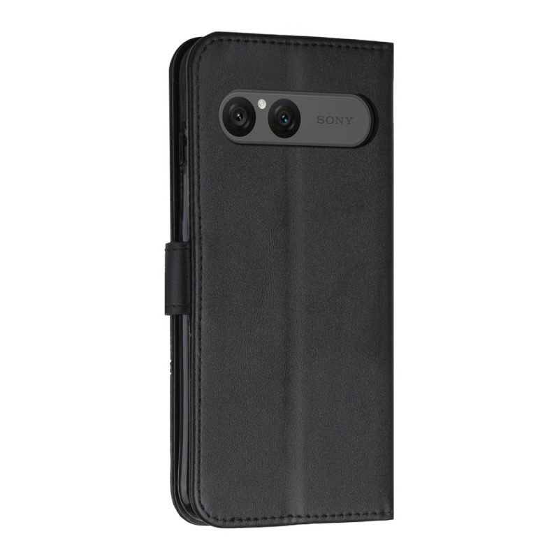 Leren Hoesje Sony Xperia 10 Vii Zakelijk Bescherming Hoesje