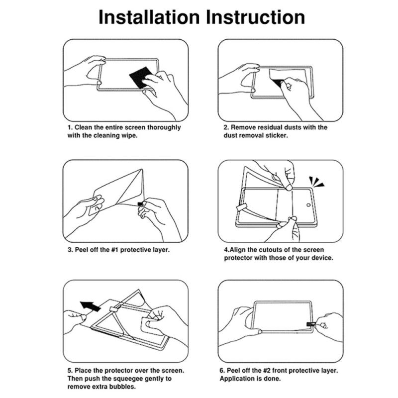 Anti-spionage Schermbeschermer Van Gehard Glas Voor Samsung Galaxy Tab S10 Lite / S10 Fe / S9 / S9 Fe / S8 / S7