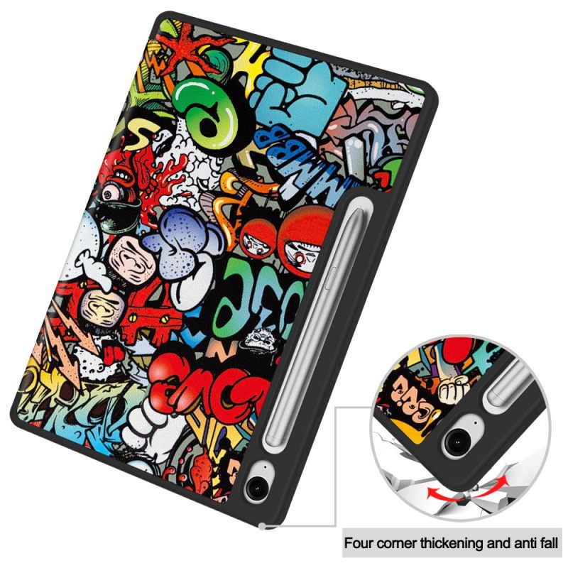 Samsung Galaxy Tab S10 Lite Graffiti Stylushouder