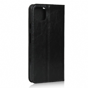 Flip Case voor Google Pixel 4 Portemonnee Leren Ac Wallet-editie