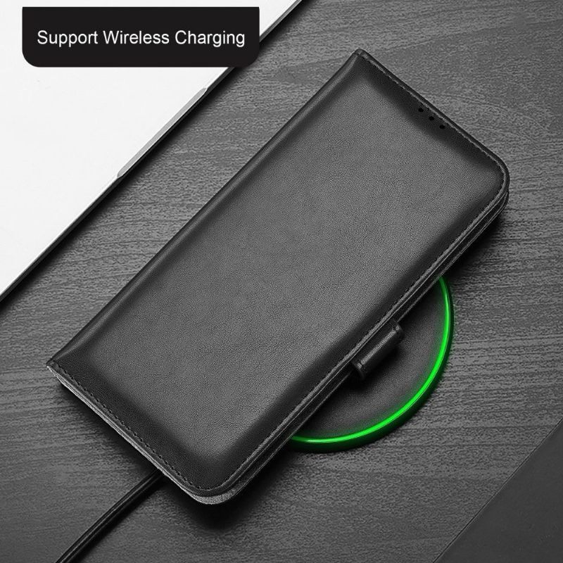 Folio-hoesje voor Google Pixel 4 Kado Leder Serie - Zwart