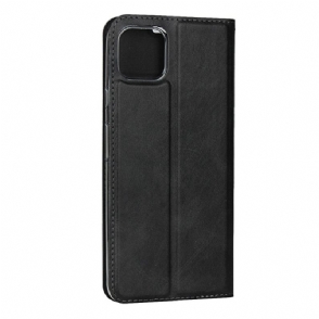 Folio-hoesje voor Google Pixel 4 Lederen Stijl Met Riem