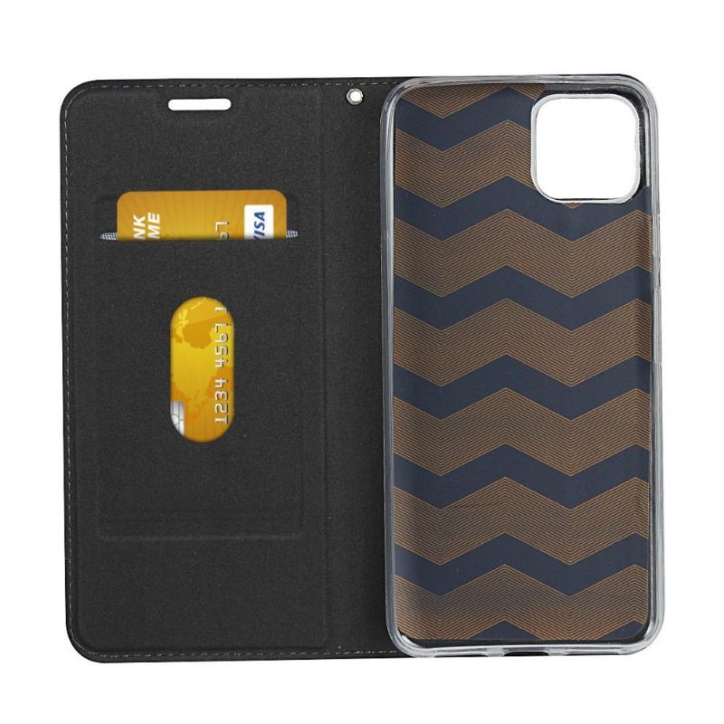 Folio-hoesje voor Google Pixel 4 Lederen Stijl Met Riem