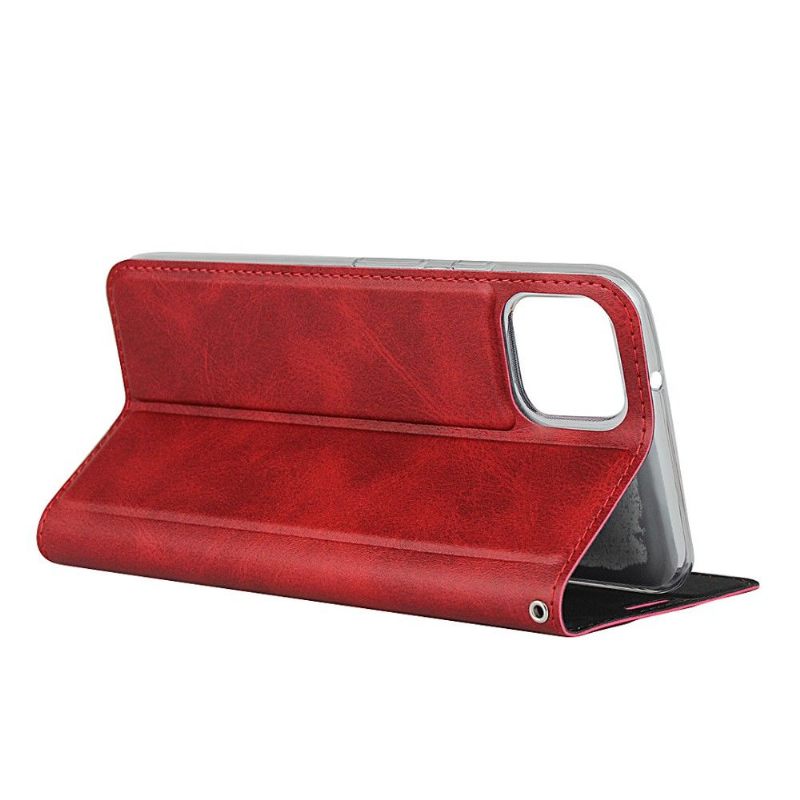 Folio-hoesje voor Google Pixel 4 Lederen Stijl Met Riem