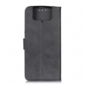 Flip Case voor Asus Zenfone 7 / Zenfone 7 Pro Marius Mat Leereffect