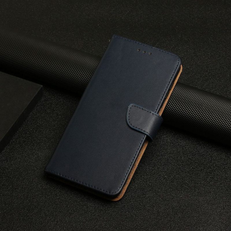 Folio-hoesje voor Nokia 2.4 Glad Leer